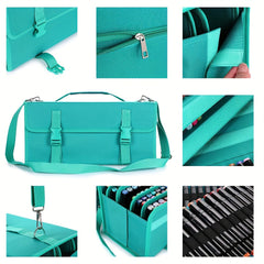 Large Capacity Student Marker Pen Pouch Storage Bag