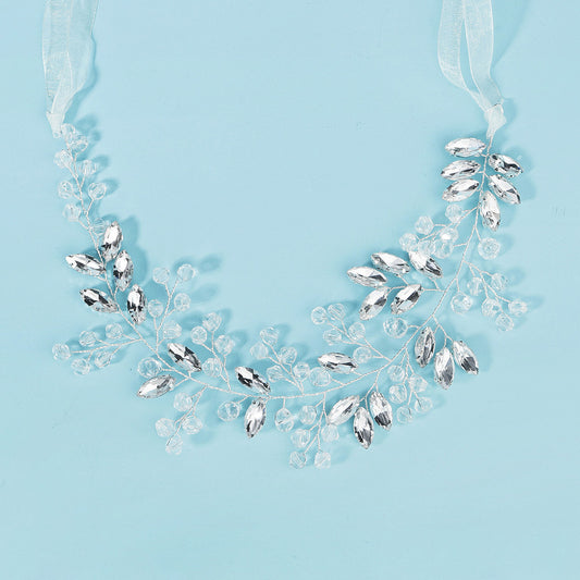 Princess Flower Headpiece Girls Pearl Hair Accessories