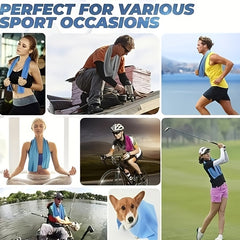 Quick Drying Ice Silk Towel for Exercise Stay and Sweat All Summer