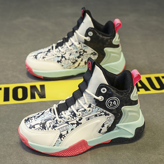 Boy's Basketball Shoes Non Slip Casual Sneakers