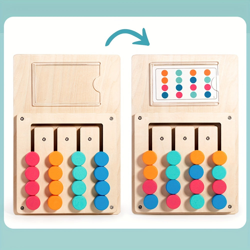 Wooden Educational Toy Puzzle Boosting Logic & Coordination