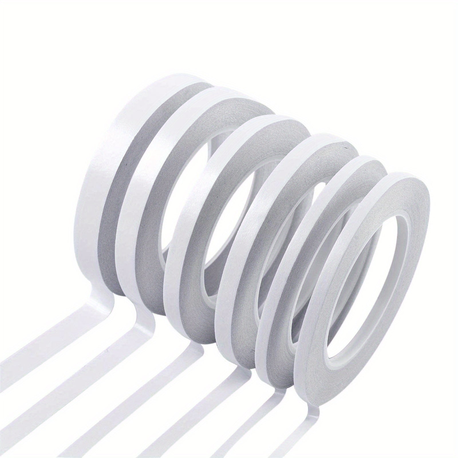 Double Sided Tape Arts Crafts Tear by Hand 0.5-1.5 Width