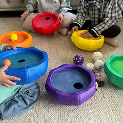 Balance Touch Board & Building Blocks Toy for Toddlers