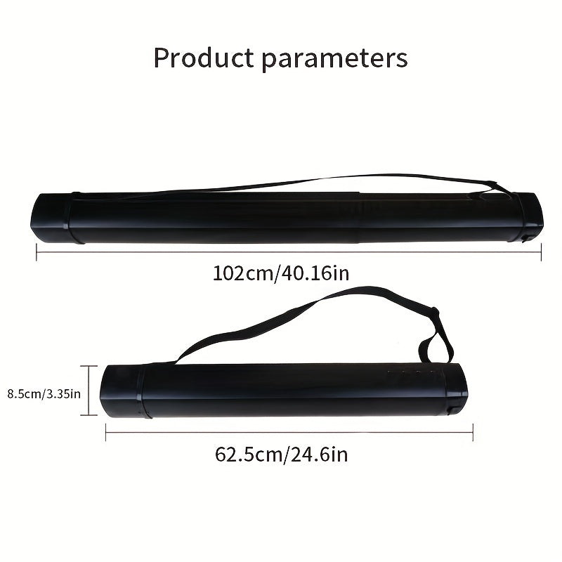 Telescopic Storage Tube Plastic Painting Tube 7.2in Inner Diameter