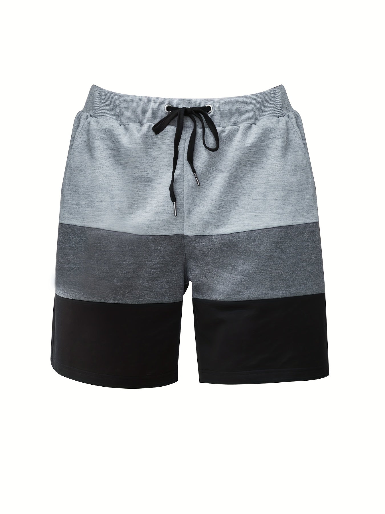 Comfy Athletic Shorts Men's Casual Stretch Elastic Waist Drawstring Shorts