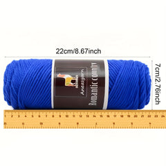 100g Wool Cashmere Yarn for Knitting, 3mm Needles Crochet