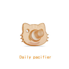 Soft Silicone Pacifier for Newborns Sleep & Weaning