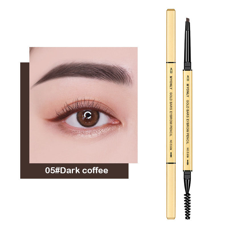 Double Headed Eyebrow Pencil Fine Tip 3D Shaping Eyebrow Pen