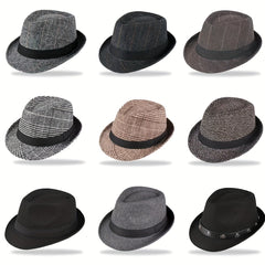 Sunshade Wide Brim Fedora Hat for Party Meeting