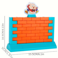 Children's Wall Breaking Pushing and Building Blocks Game