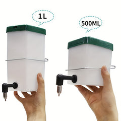 Portable Hanging Water Dispenser for Small Pets - No Drip Feature