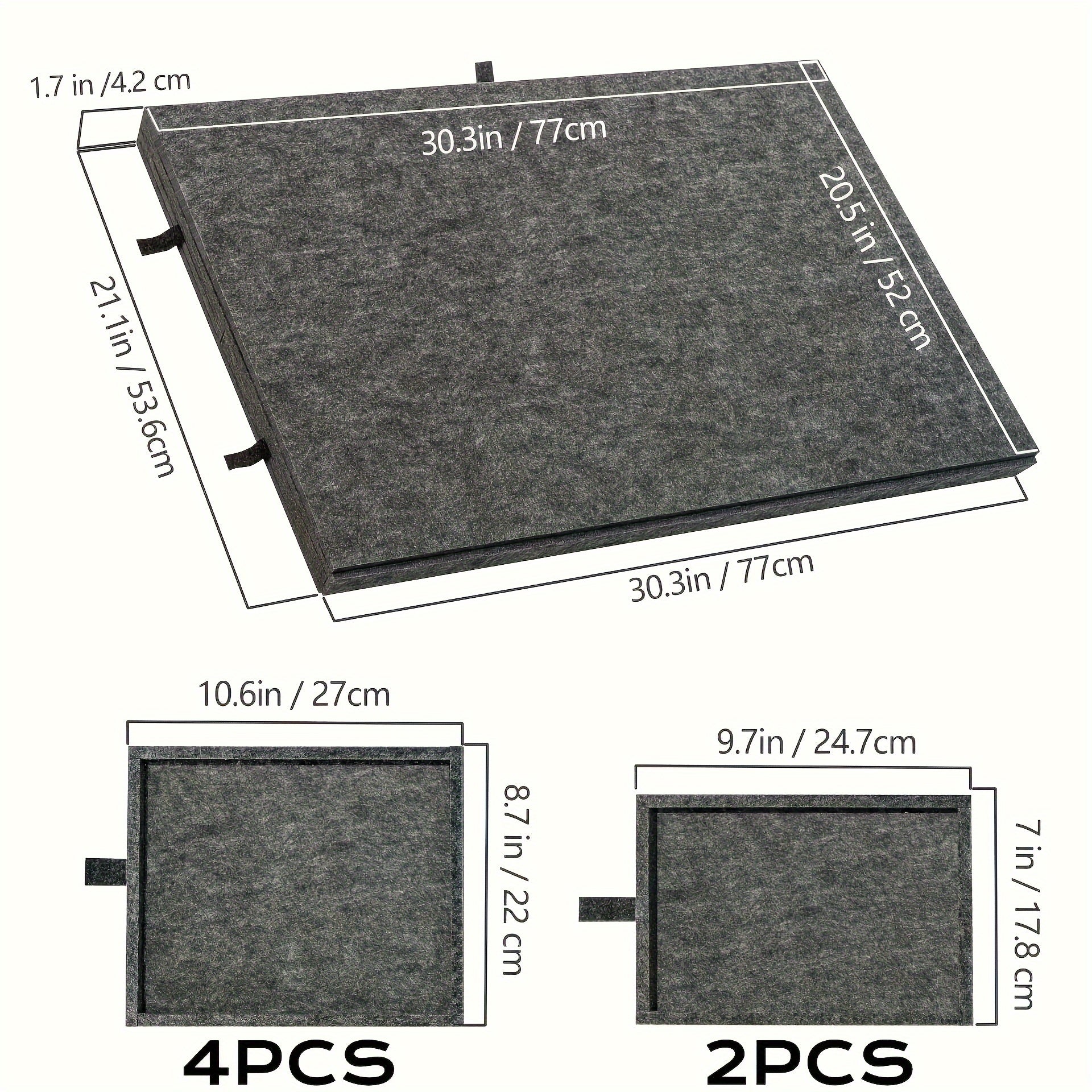 Portable Puzzle Board Set with 6 Drawers and Lid - Holds Up to 1000pcs