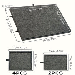 Portable Puzzle Board Set with 6 Drawers and Lid - Holds Up to 1000pcs
