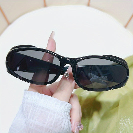 Y2K Wrap Around Sports Sunglasses Mirrored UV400 Shades