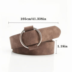 Vintage Style PU Belt for Sweater Coat Dress