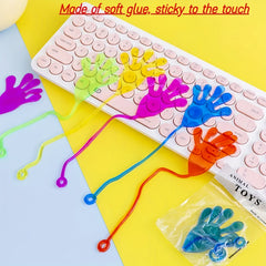 20pcs Sticky Hands Mini Stretchy Toys Party Carnival Prizes