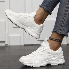 Breathable Thick Bottom Sneakers Lightweight Running Shoes