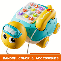 Baby Multifunctional Toy Music Turtle Telephone