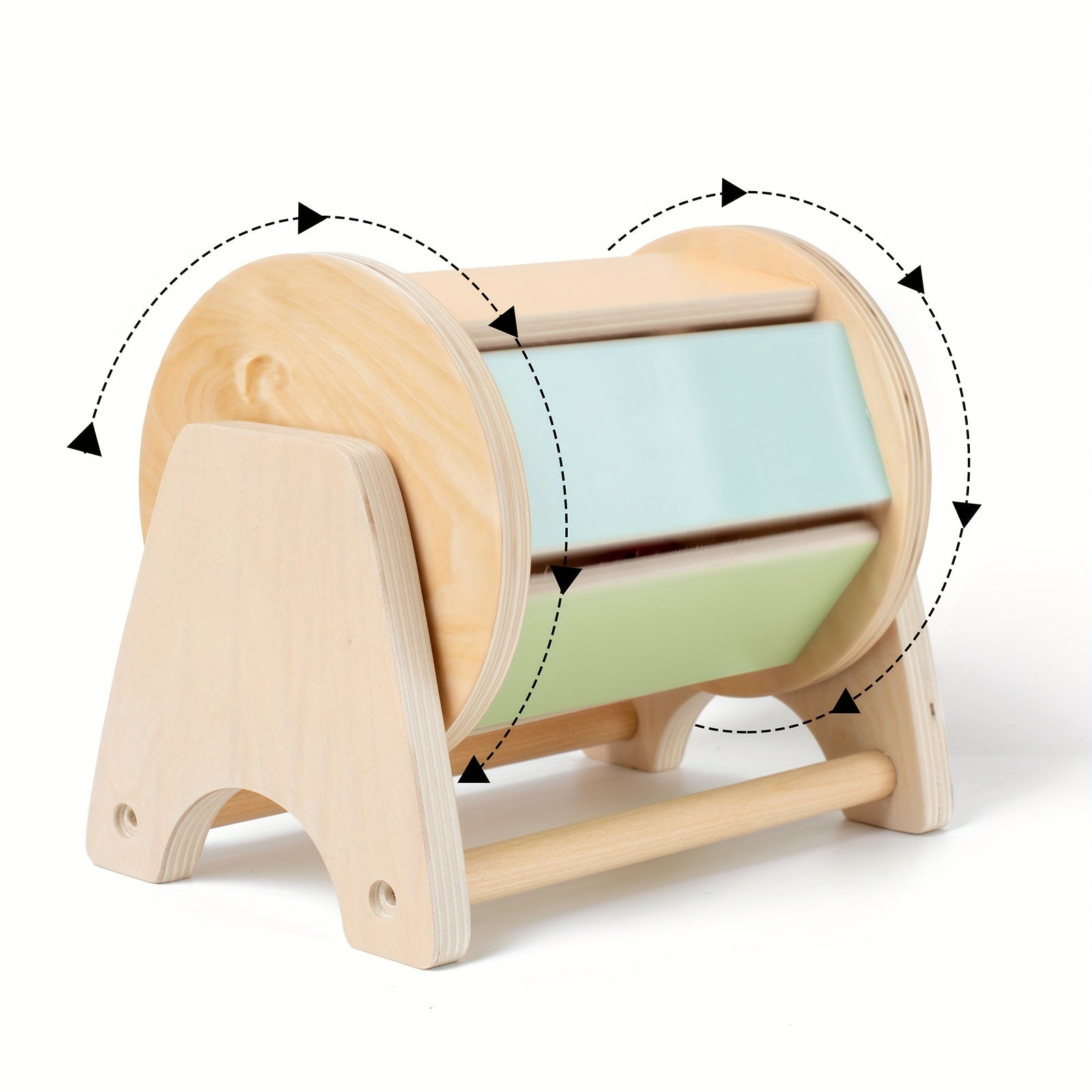 Wooden Building Blocks Set for Toddlers