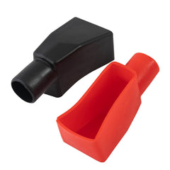 2pcs Red Top Post Flexible Terminal Covers