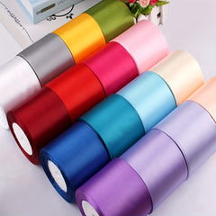 Satin Ribbons for Wedding Party Decor DIY Crafts