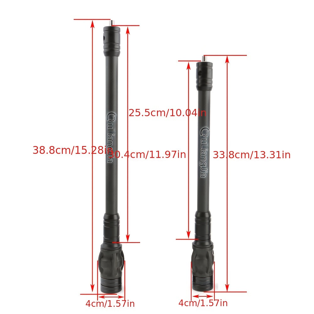 Archery Bow Stabilizer 12 Inch Carbon Fiber Balance Bar for Compound Bow
