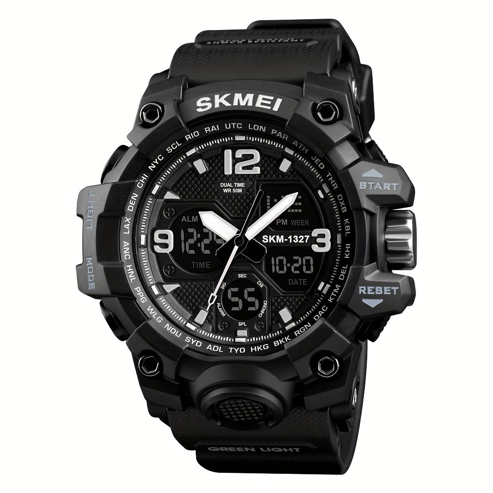Boys Sports Watch Dual Display Electronic Waterproof Watch
