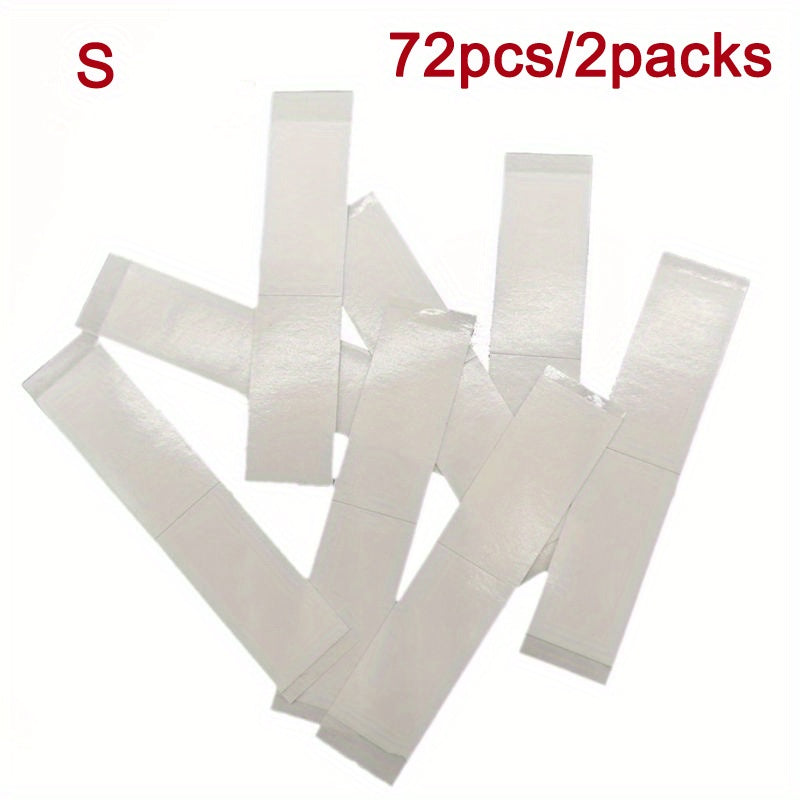 20pcs 72pcs Invisible Double Sided Rayon Tape for Sensitive Skin Clothing