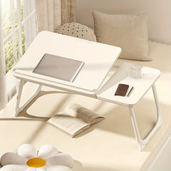 Adjustable Cup Holder Folding Study Table Laptop Desk