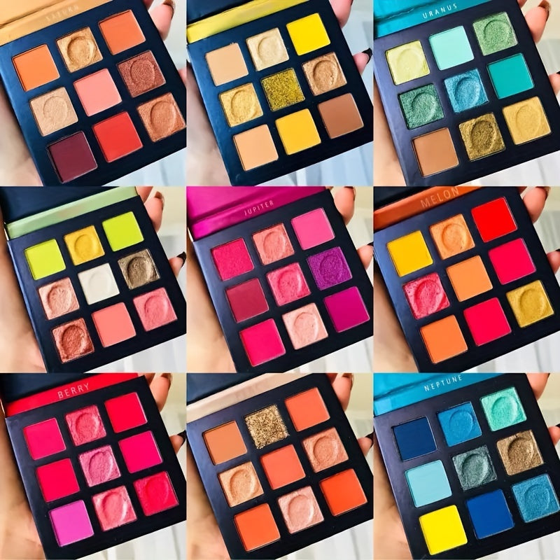 Avocado Mint 9 Eyeshadow Palette Matte & Pearly Eyeshadow Powder