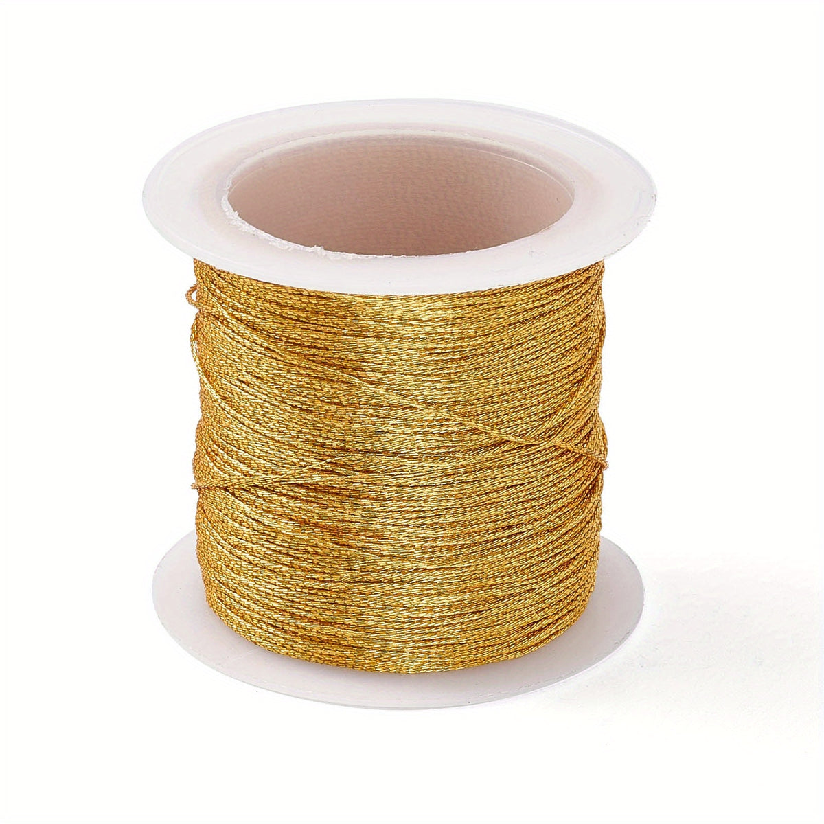 50m Golden Silk Thread for DIY Jewelry Making