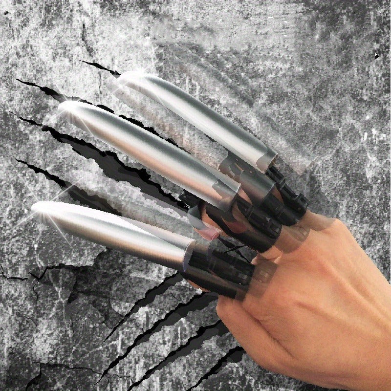 1pc Retractable Wolf Claw Pop Up Finger Claws for Costume Prop