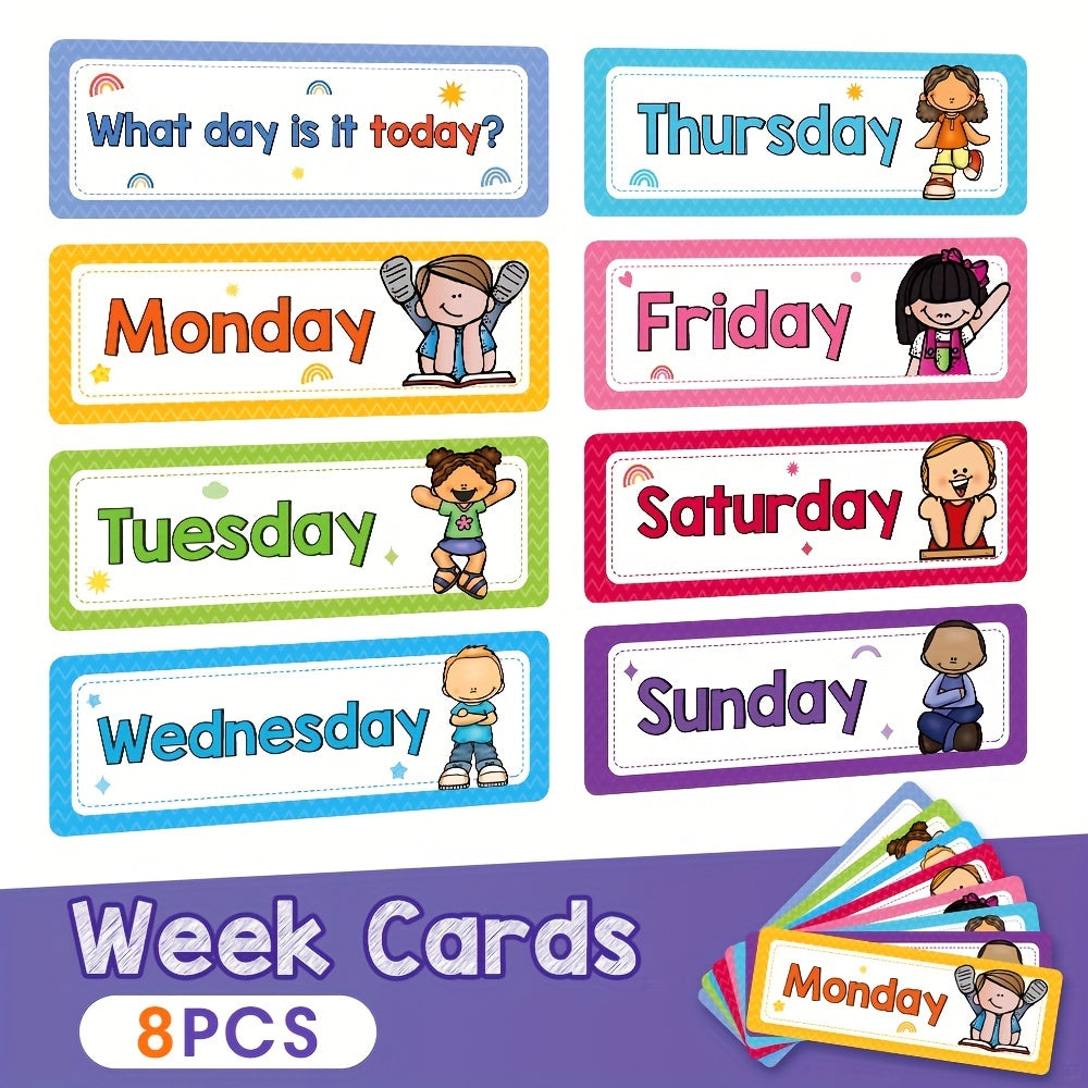 LACHILLY Headliners Set Seasonal English Learning Cards