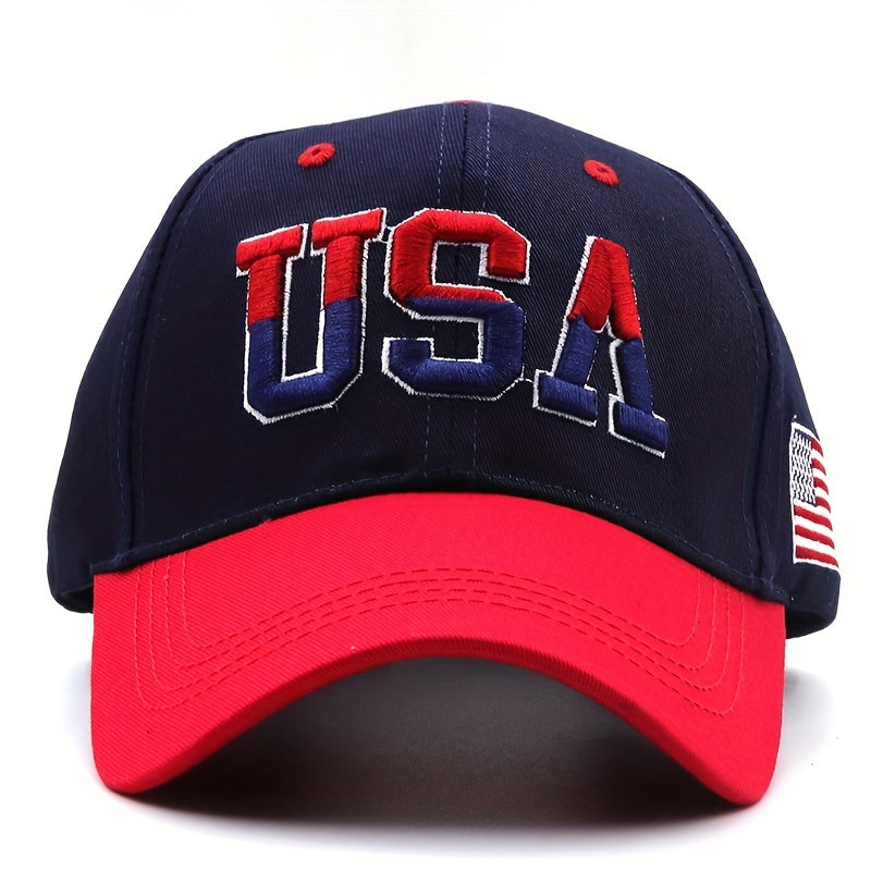 Flag Embroidery Baseball Cap Hip Hop Breathable Dad Hat