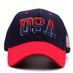 Flag Embroidery Baseball Cap Hip Hop Breathable Dad Hat