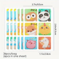 36pcs Mosquito Patches Sticker For Adults Natural Travel Outdoor