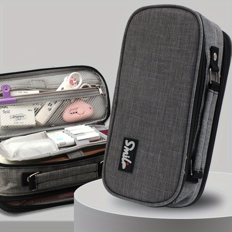 Large Capacity Pencil Pen Case Bag for Students