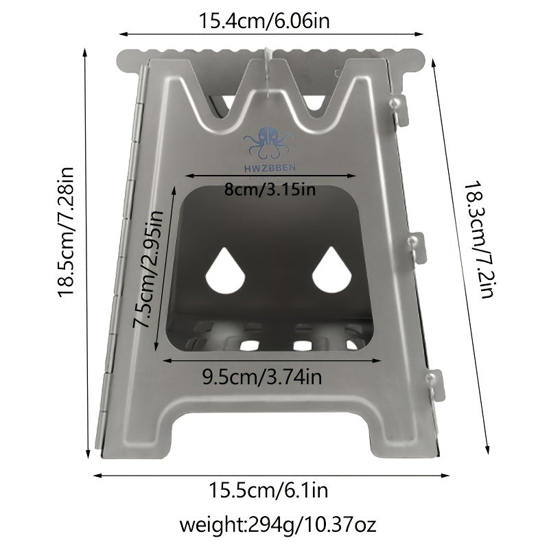 Titanium Wood Burning Stove for Camping