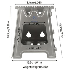 Titanium Wood Burning Stove for Camping
