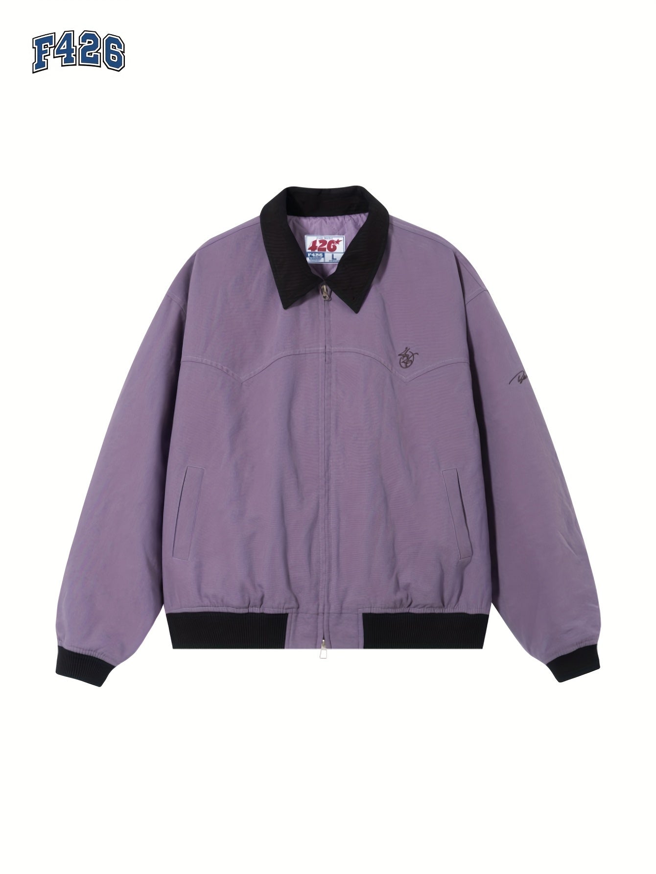 F426 Men's Casual Loose Fit Hip Hop Style Jacket