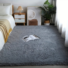 Soft Fluffy Shag Area Rug Machine Washable