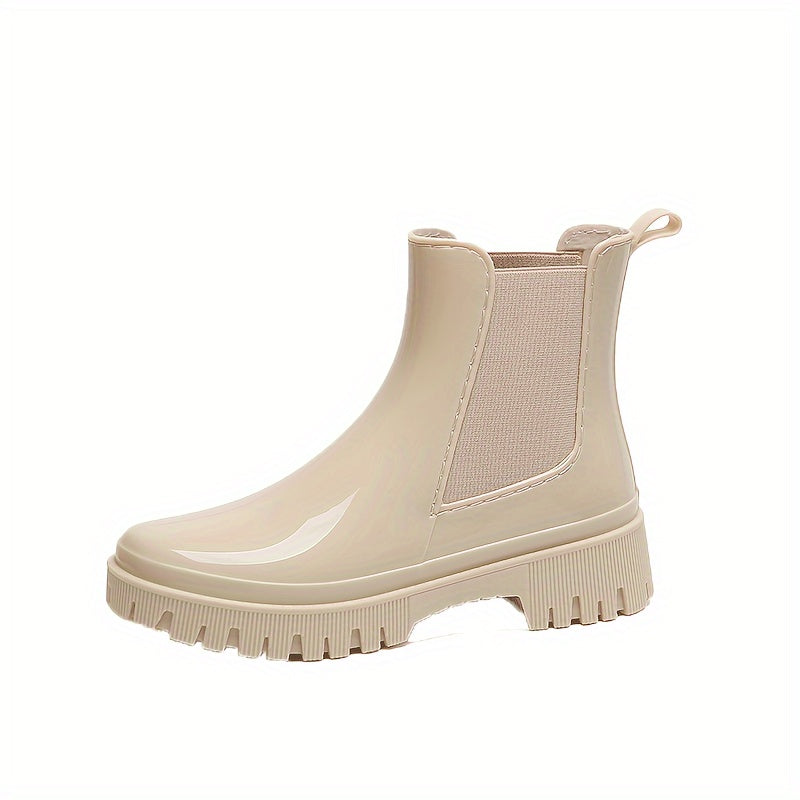Women's Thick Bottom Waterproof Rain Boots