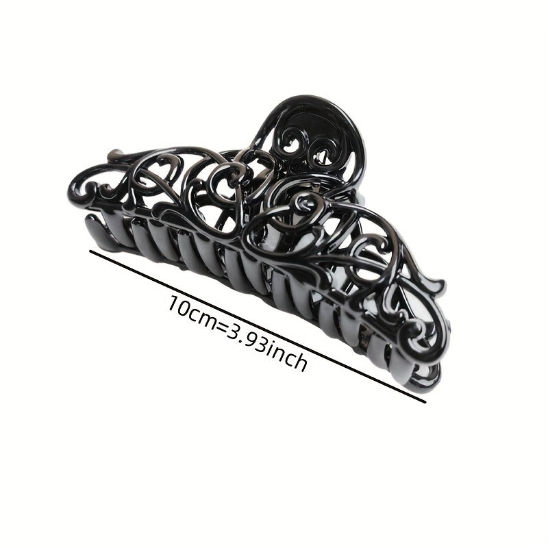 Hollow Hair Claw Ponytail Holder Non-slip Hair Clip