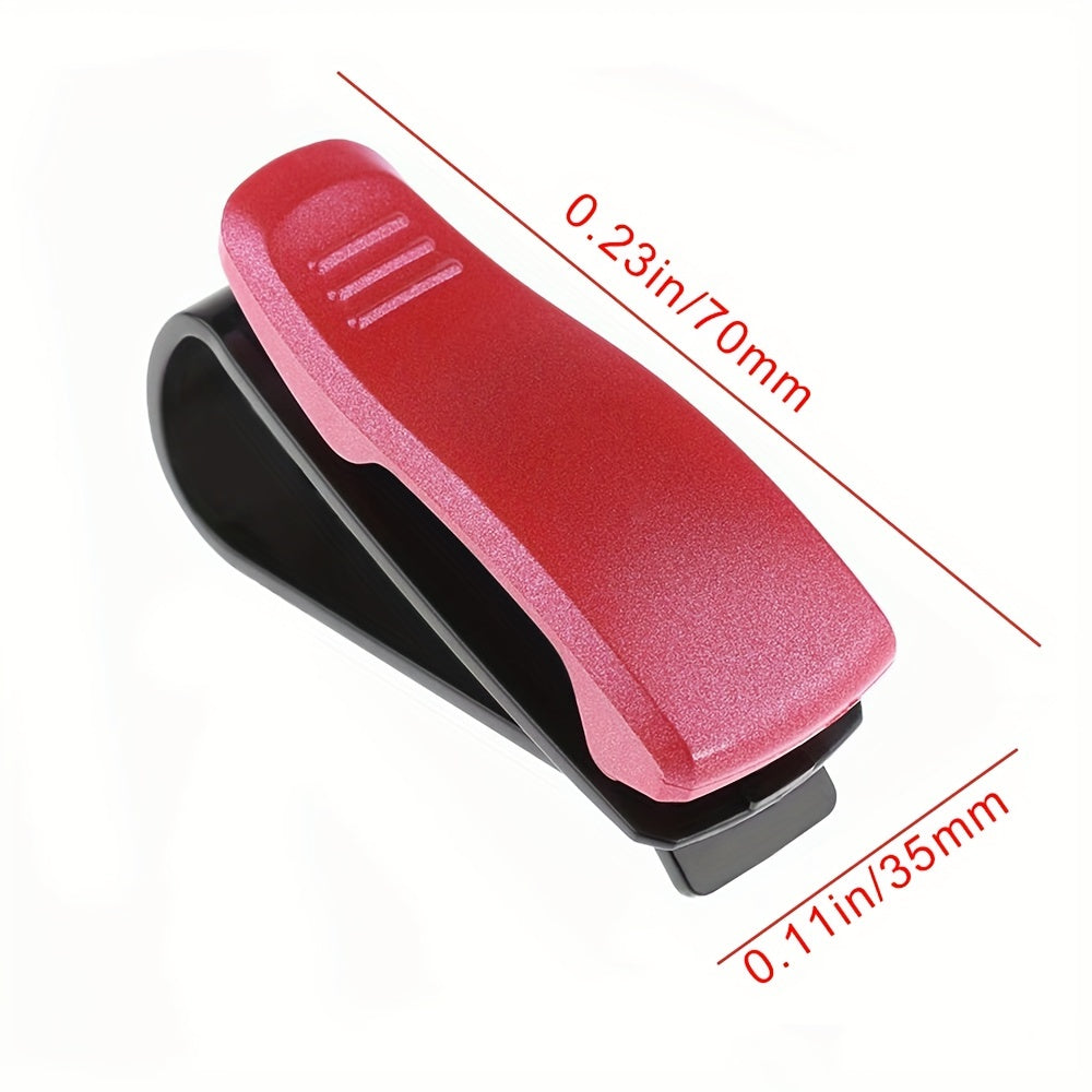 Car Glasses Clip Sun Visor Cover Storage Card Slot Frame Car Glasses Box