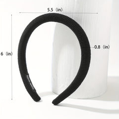 2PCS Wide Brimmed Hair Band Casual Hair Accessories For Women Girls