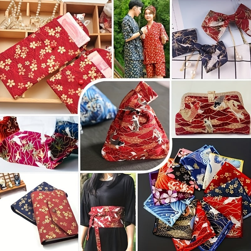 1pc 150 59 37 4in Bronzing Quilting Fabric Cotton Craft DIY Doll Clothes Fabric