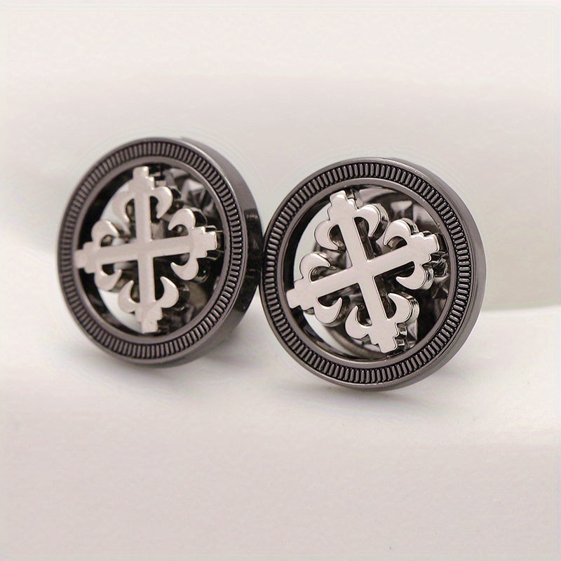 Men's Metal Suit Brooch Shirt Dress Brooch