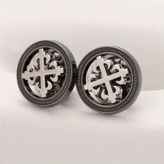 Men's Metal Suit Brooch Shirt Dress Brooch