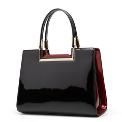 Large Zipper Tote Bag Women's Handbag with Pocket
