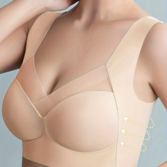 Breathable Mesh Wireless Bra Full Coverage Comfortable Women's Lingerie